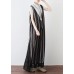 New striped women's chiffon sling wide leg jumpsuit